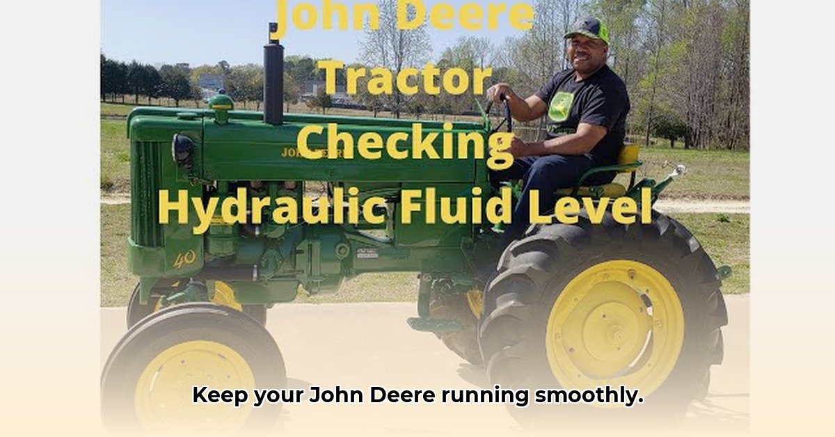 how-to-check-hydraulic-fluid-on-john-deere-tractor